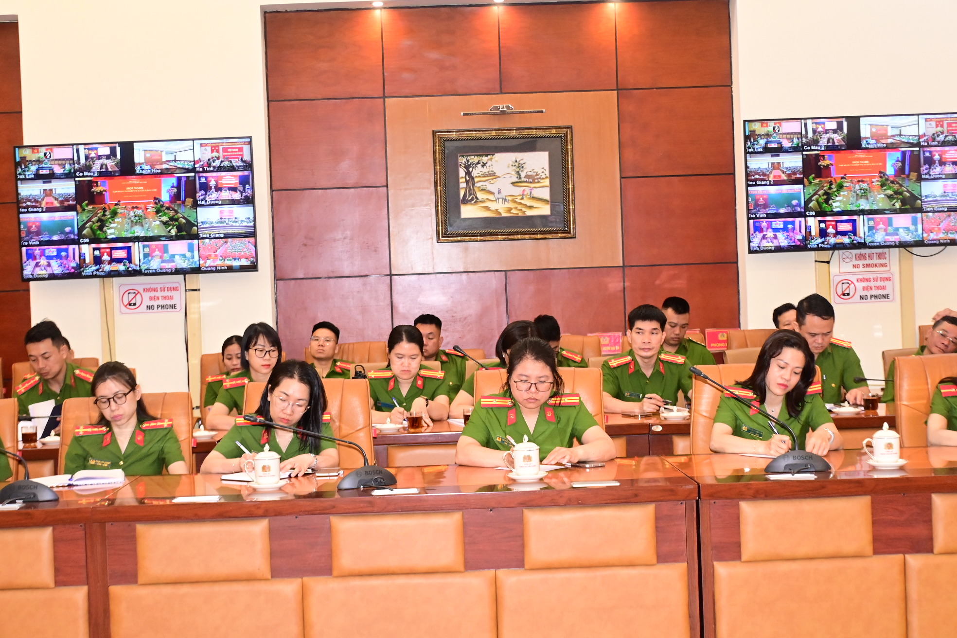 Khối Cảnh sát nhân dân tăng cường tập huấn nâng cao trình độ nghiệp vụ